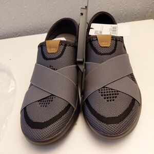Gray Slip-On Men's Shoes